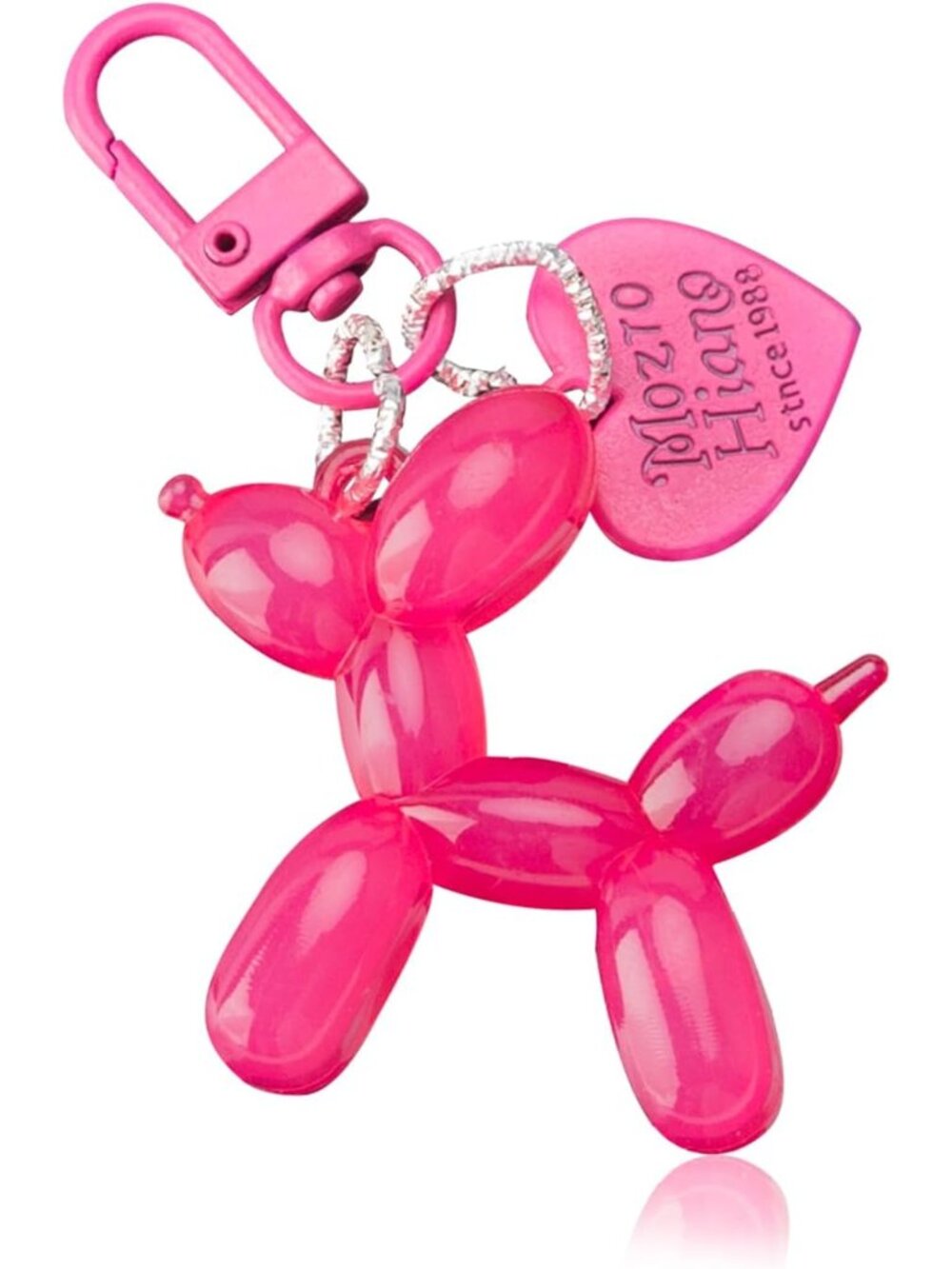 Balloon Dog Keychain Cute Bag Charm Handbag Purse Key Accessories